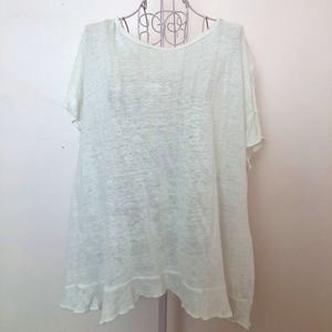 Anthropologie Eri + Ali Sheer top